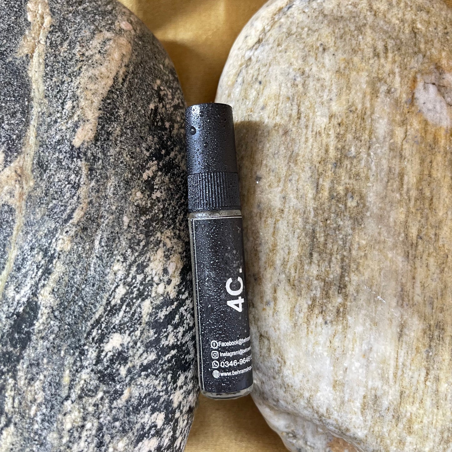 Behram 4C – Stonage Fresh Signature-Long Lasting-Clean-Original. 5ml Mini Tester