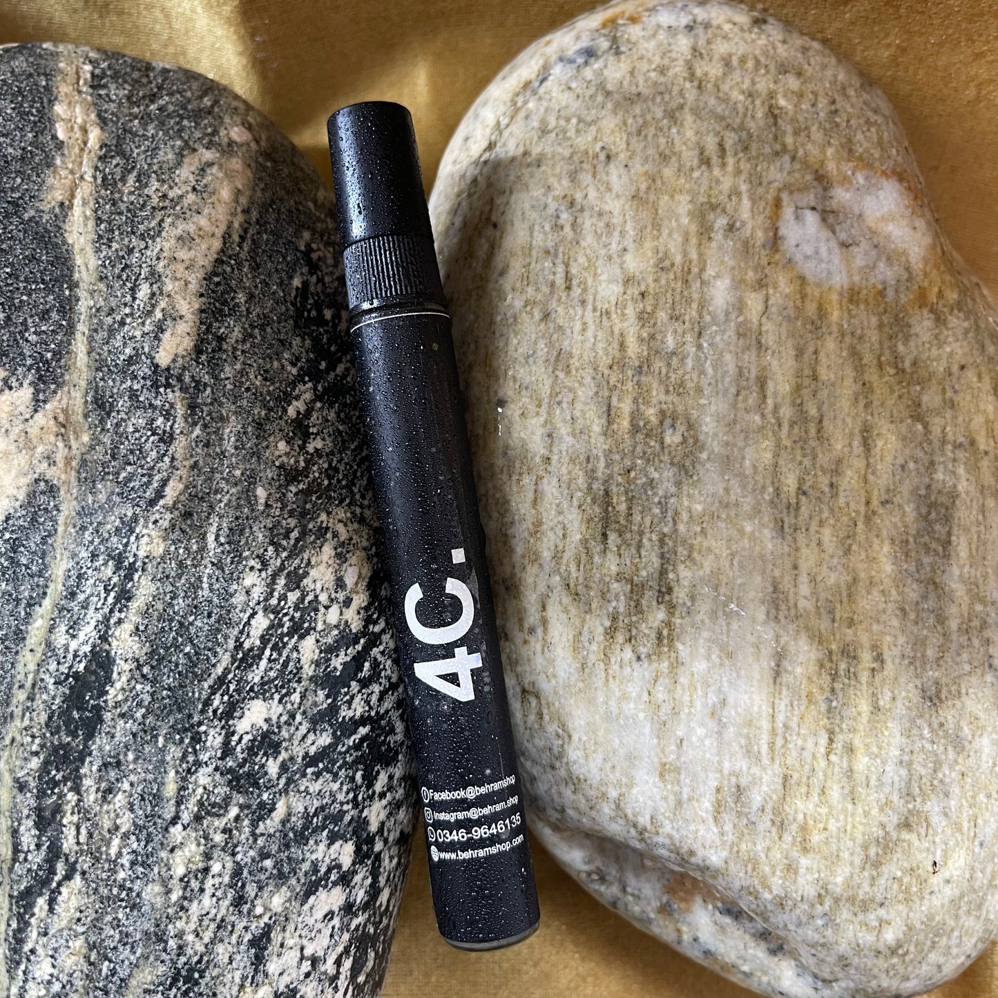 Behram 4C – Stonage Fresh Signature-Long Lasting-Clean-Original. 10ml Travel Spray