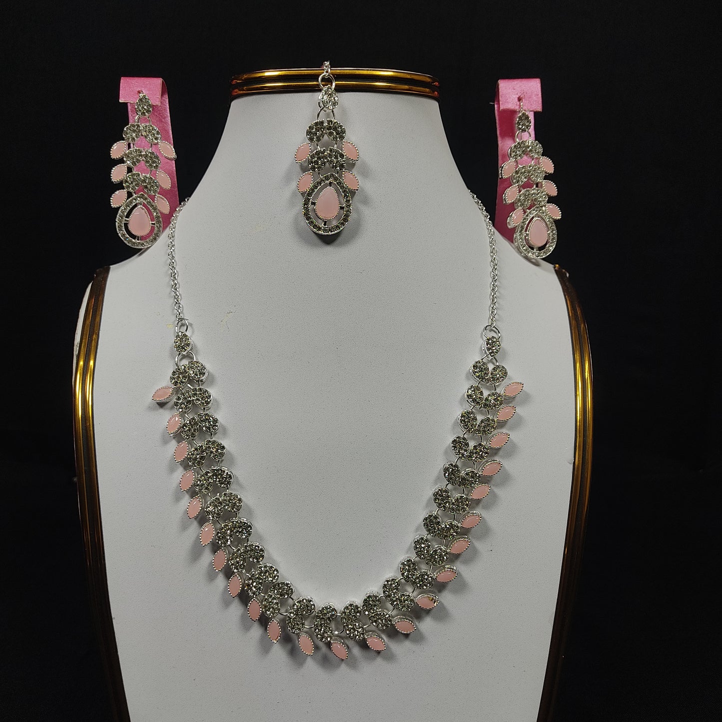 Anarkali The Necklace Set By Stonage...