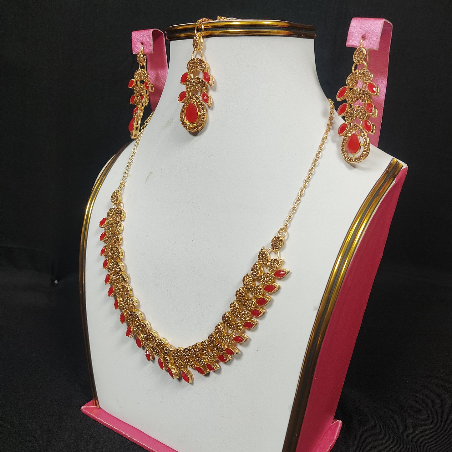Anarkali The Necklace Set By Stonage...