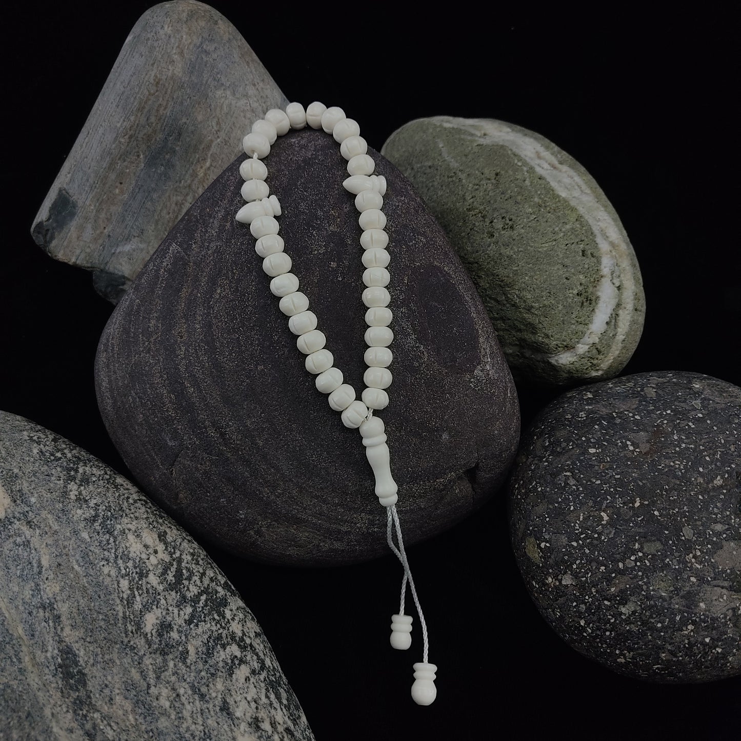 Camel Bone Tasbeeh 8mm 33 beads
