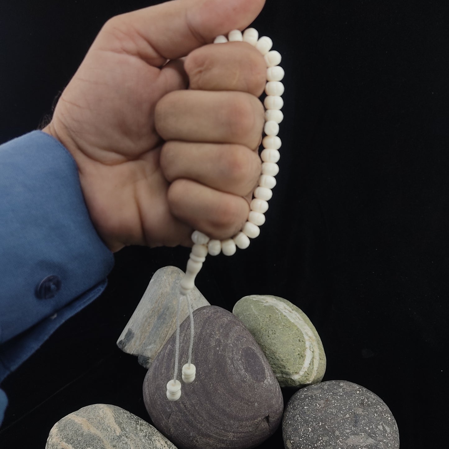 Camel Bone Tasbeeh 8mm 33 beads