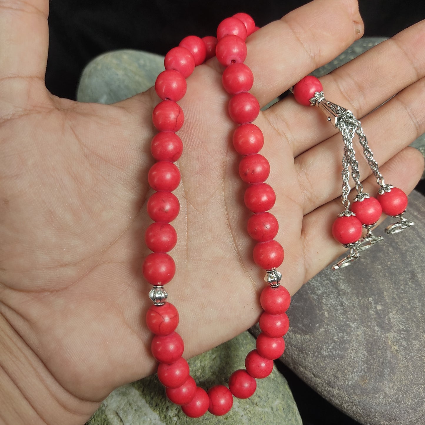 Ferozi Stone Tasbeehat