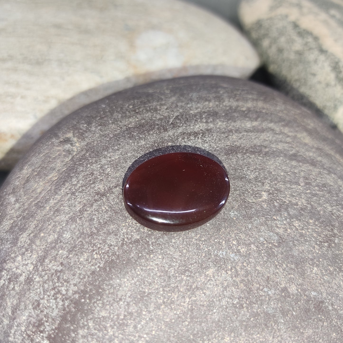Yamni Aqeeq Stone (Blood Red)