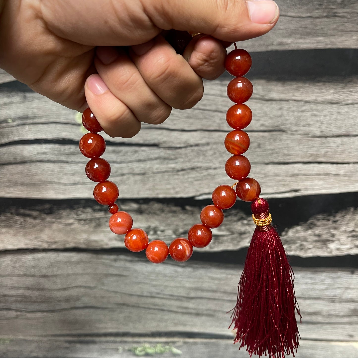 Yamni (Red) Aqeeq Stone Tasbih Collection