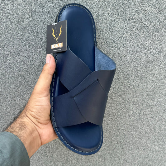 Handmade Slipper Blue Light Weight & Soft