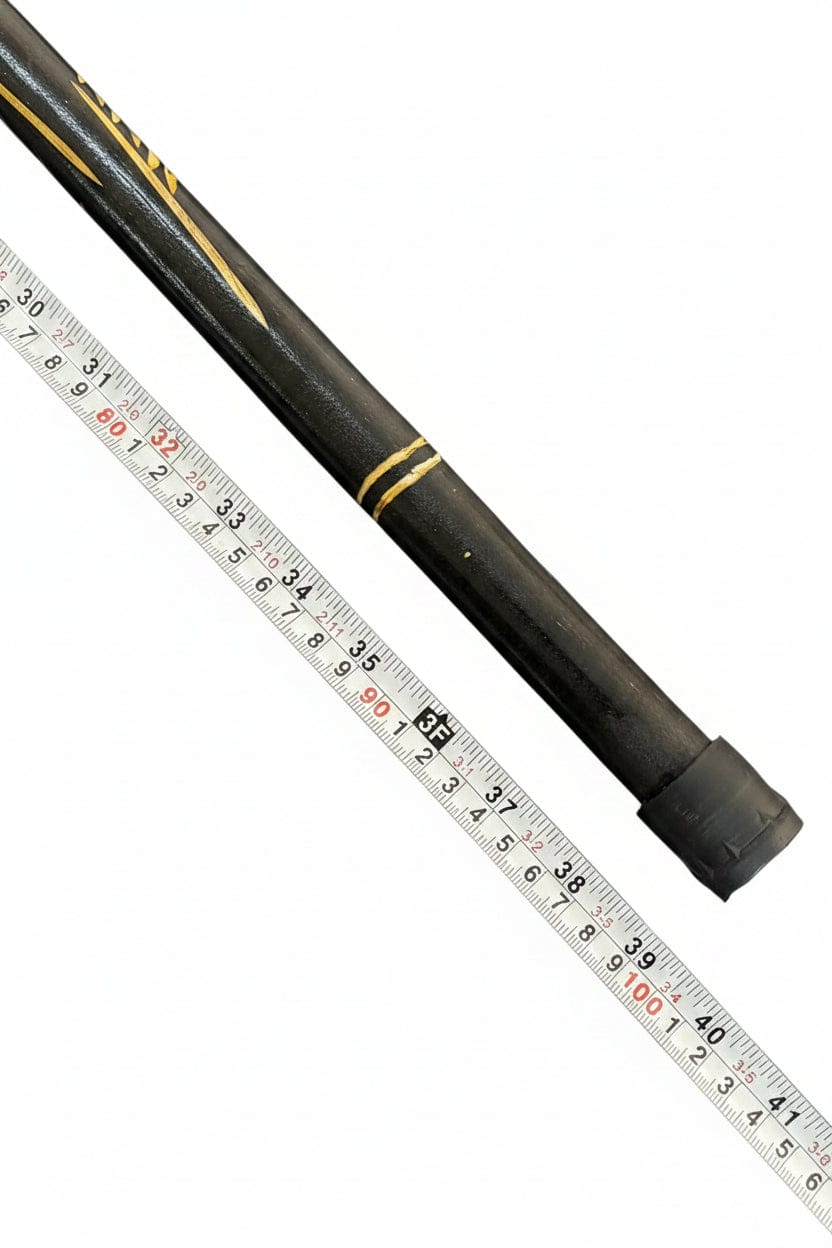 The Ebony Luxe Inlay Walking Cane Black color ( (چوبی نقوش دار شاہی عصا)