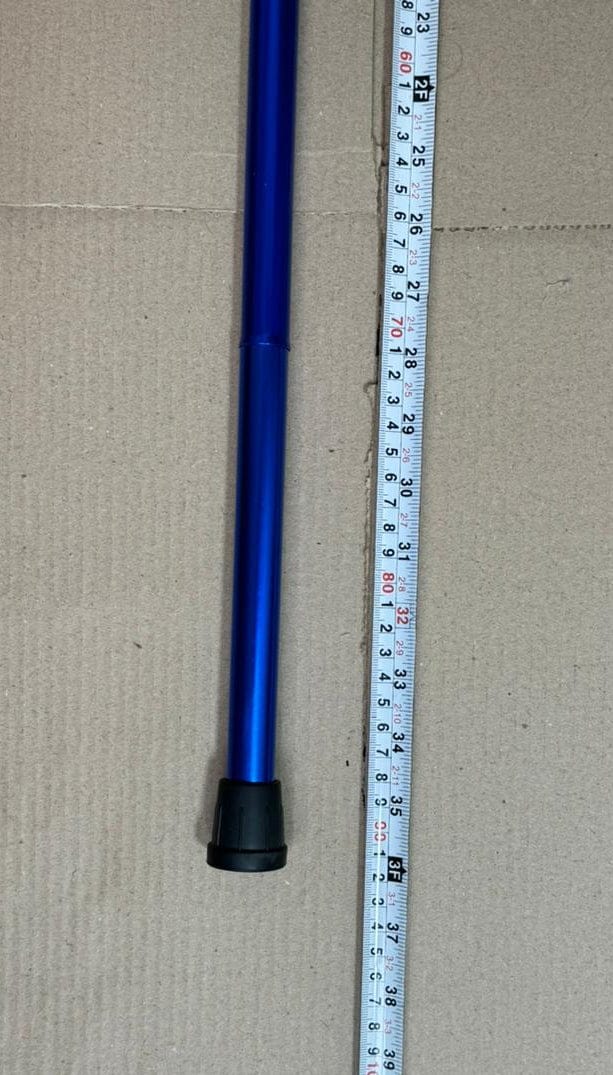 Aluminum Collapsible Walking Stick Blue Color