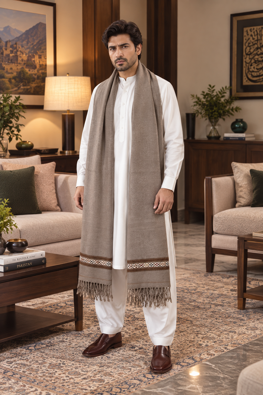 Nowbahar 64 — The Signature Shawl, Handmade & Pure Woolen NB 110