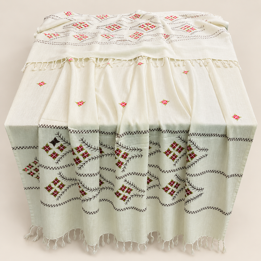 Ladies Swati Handmade Woolen Shawl , Article No LSS-026