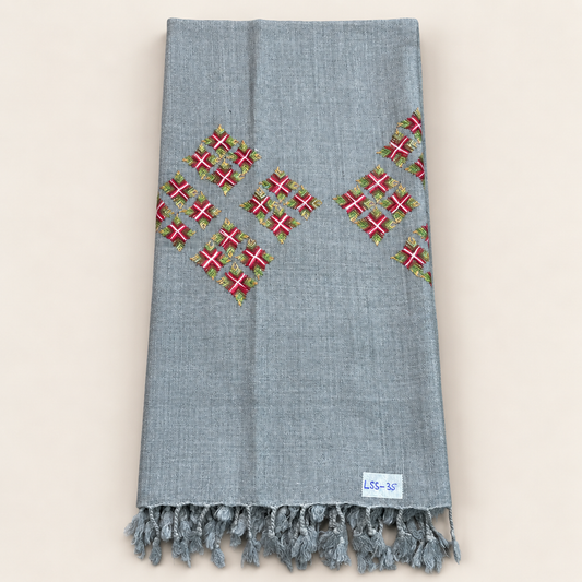 Ladies Swati Handmade Woolen Shawl , Article No LSS-035