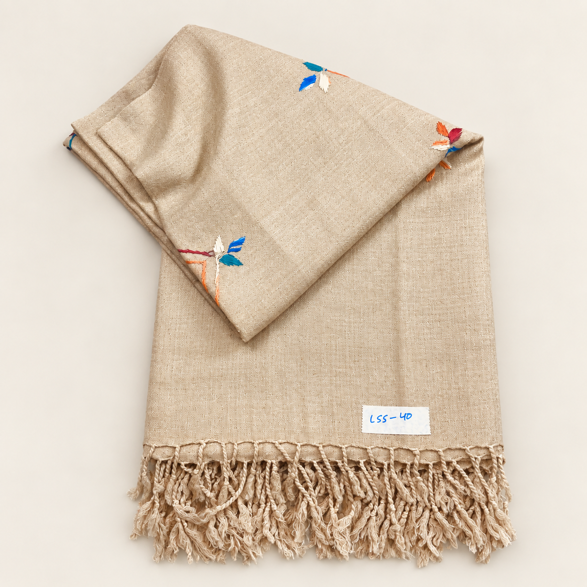 Ladies Swati Handmade Woolen Shawl , Article No LSS-040