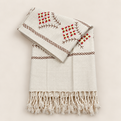 Ladies Swati Handmade Woolen Shawl , Article No LSS-026