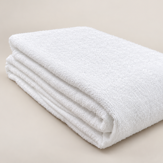 Premium⁺ , 100 % Pure Cotton, 60 double thread - Full Towel Double-Sided, Super Soft & Absorbent Ihram .