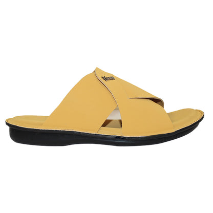 Handmade Slipper Yellow Light Weight & Soft