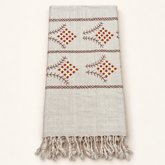 Ladies Swati Handmade Woolen Shawl , Article No LSS-020