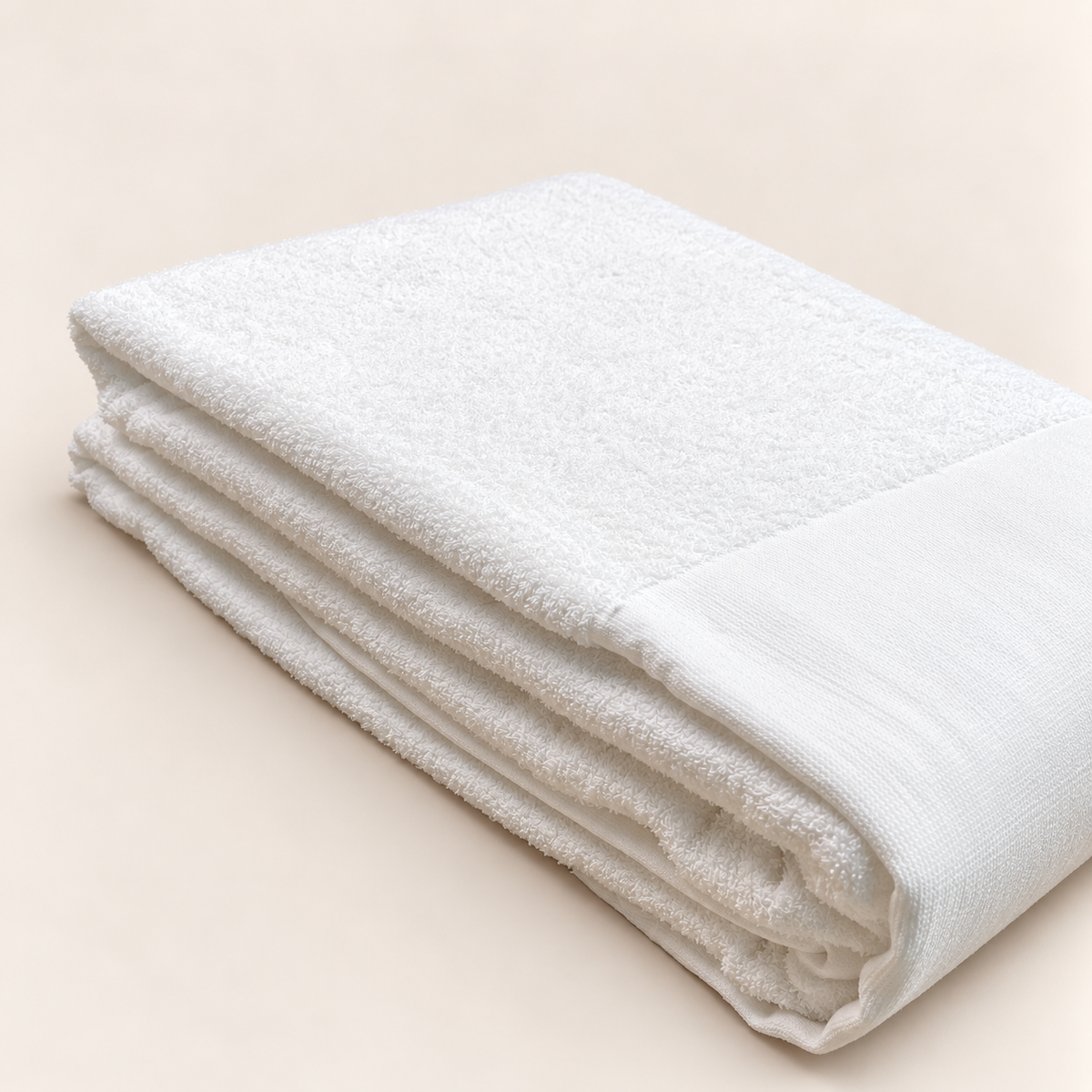 Premium⁺ , 100 % Pure Cotton, 60 double thread - Full Towel Double-Sided, Super Soft & Absorbent Ihram .