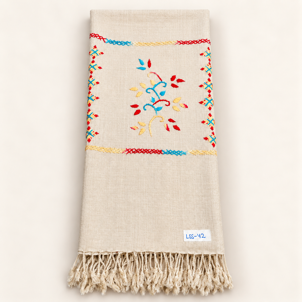 Ladies Swati Handmade Woolen Shawl , Article No LSS-0