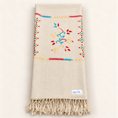 Ladies Swati Handmade Woolen Shawl , Article No LSS-0