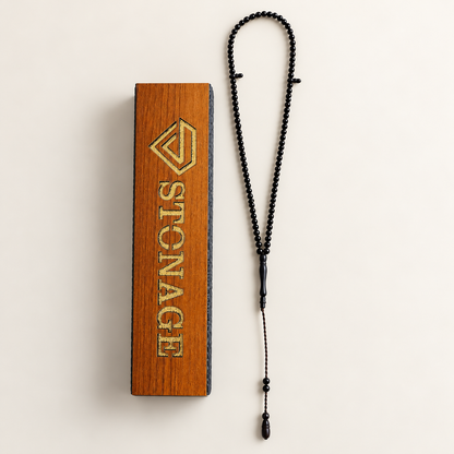 Koka Nafees – Premium Koka Wood Tasbeeh | 2mm | 100 Beads