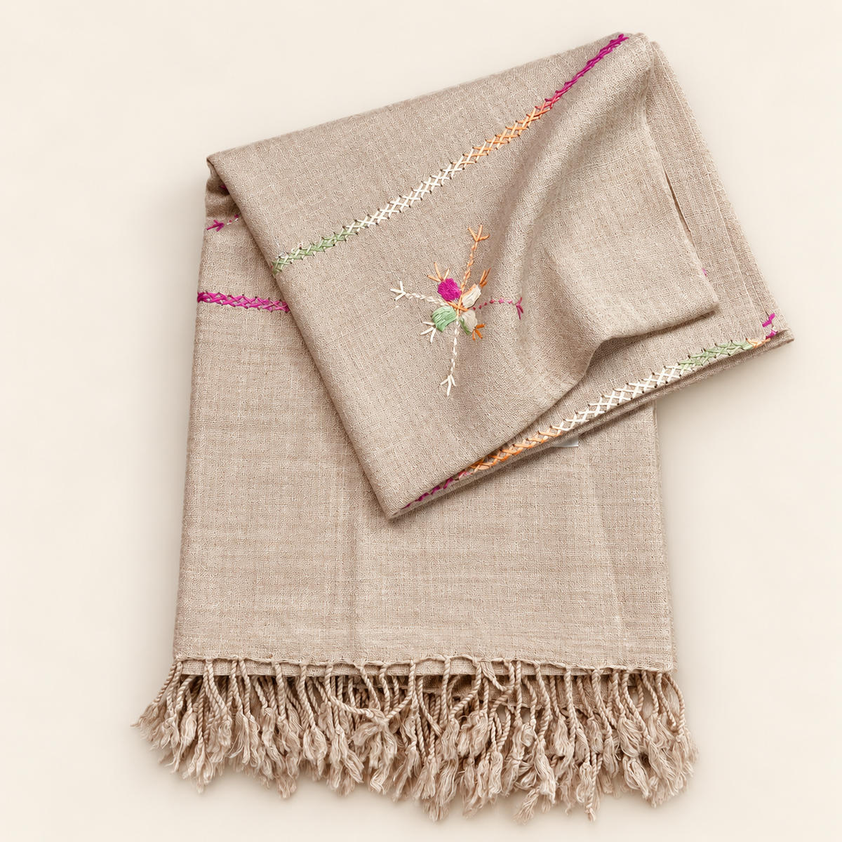 Ladies Swati Handmade Woolen Shawl , Article No LSS-037