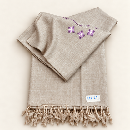 Ladies Swati Handmade Woolen Shawl , Article No LSS-039