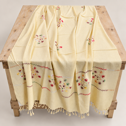 Ladies Swati Handmade Woolen Shawl , Article No LSS-022
