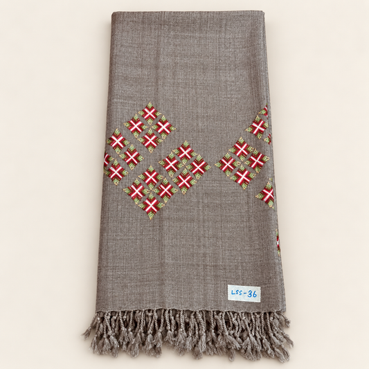 Ladies Swati Handmade Woolen Shawl , Article No LSS-036