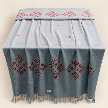 Ladies Swati Handmade Woolen Shawl , Article No LSS-035