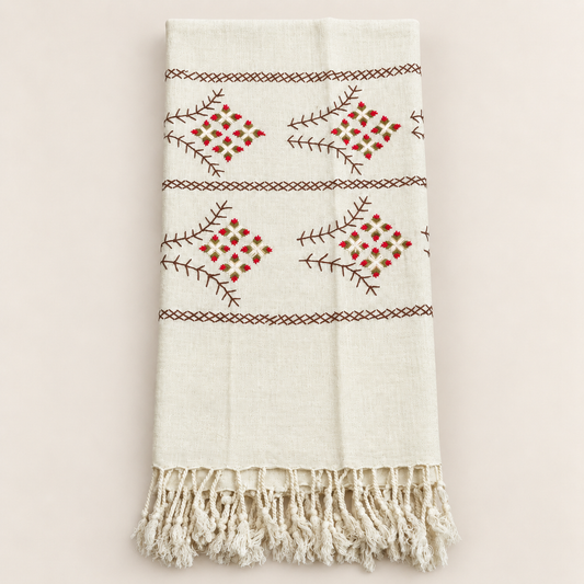 Ladies Swati Handmade Woolen Shawl , Article No LSS-026