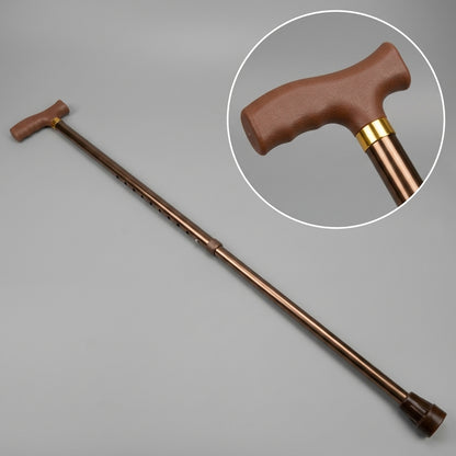 Premium Adjustable Aluminium Walking Stick – Elegant Silver Color