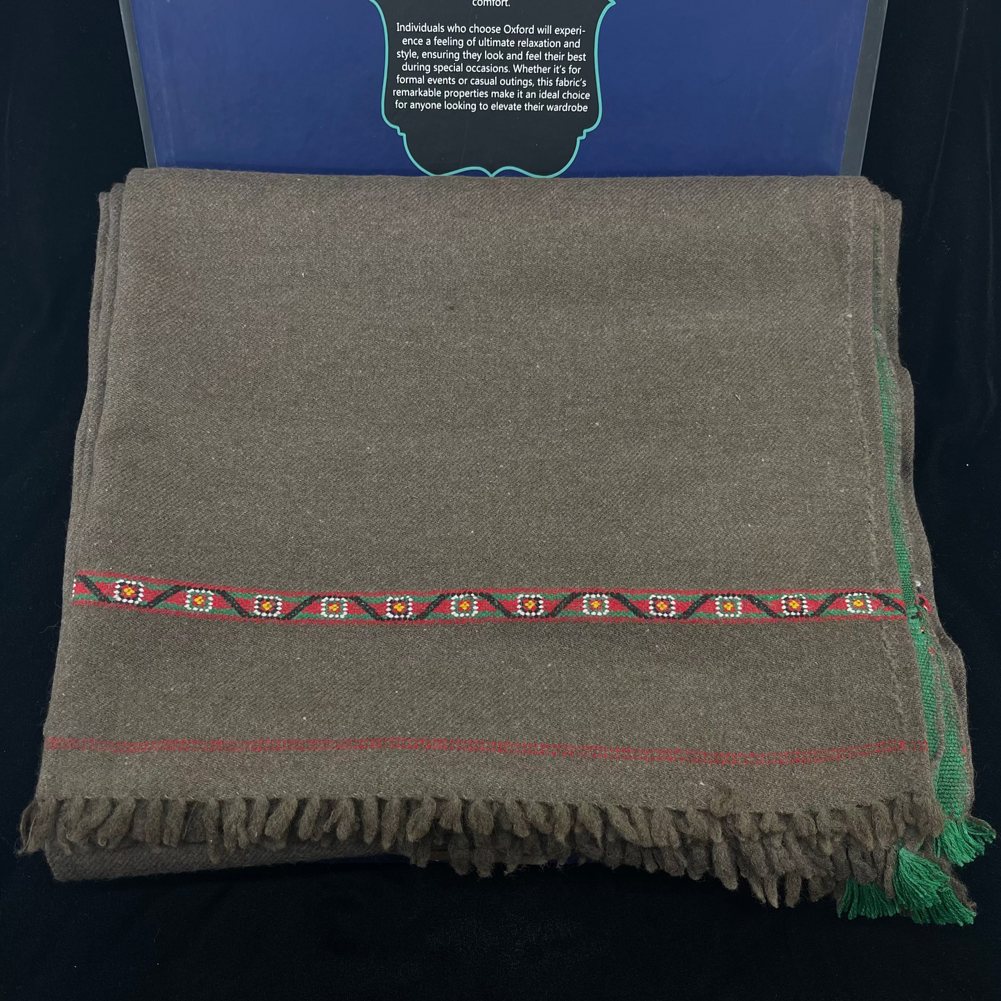 Herati Wool Shawl — Handmade, Wool Shawl