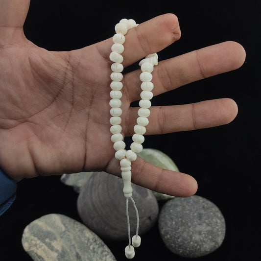 Camel Bone Tasbeeh 8mm 33 beads