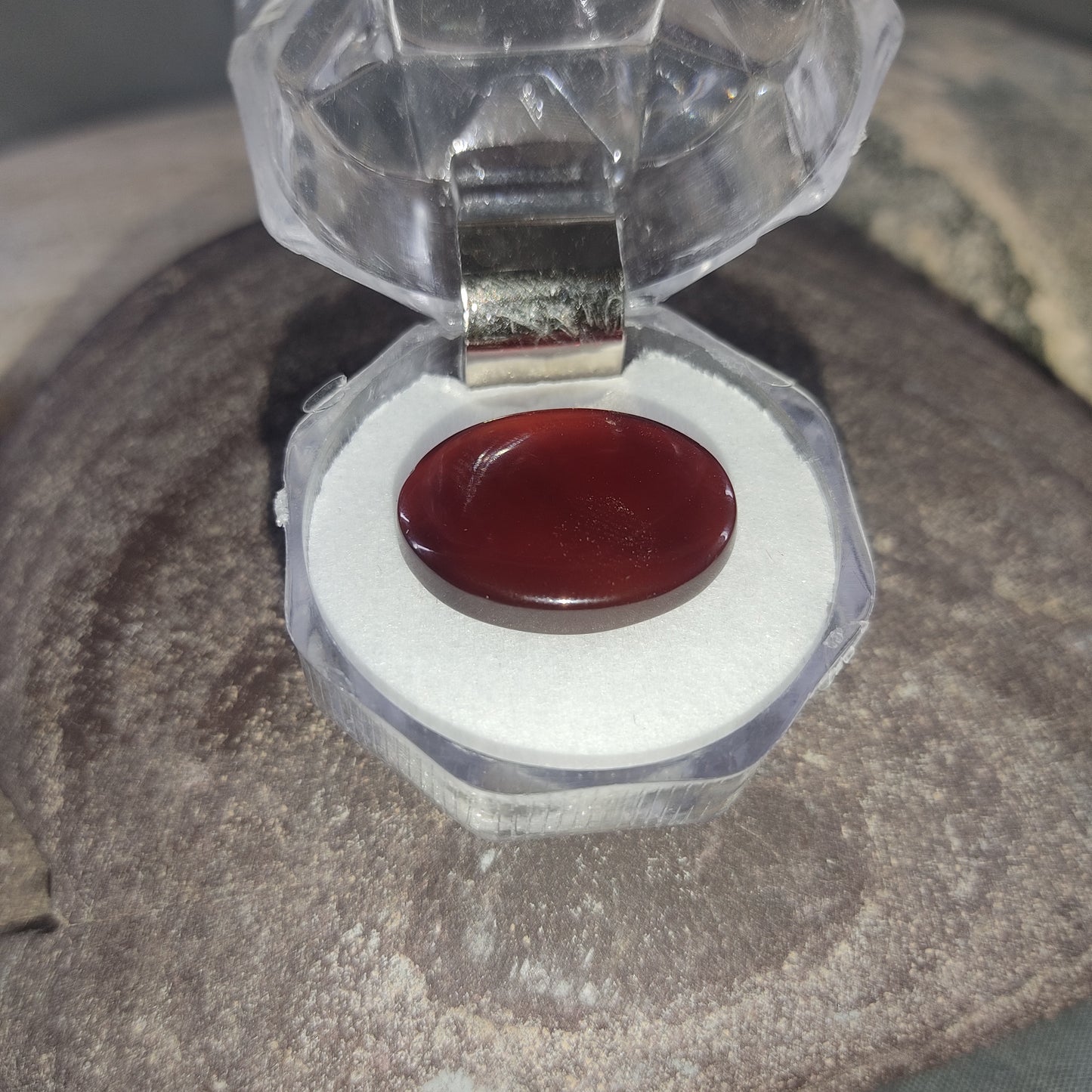 Yamni Aqeeq Stone (Blood Red)