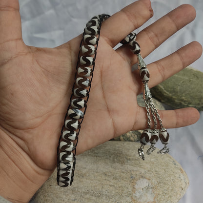 Tibatian Hamalayan  Turkish Style Tasbeeh  12mm/25 Beads