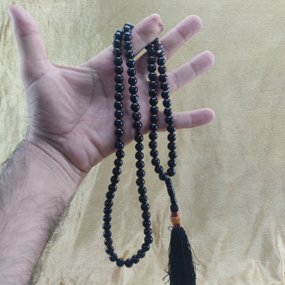Black Aqeeq Tasbeeh  100 Beads