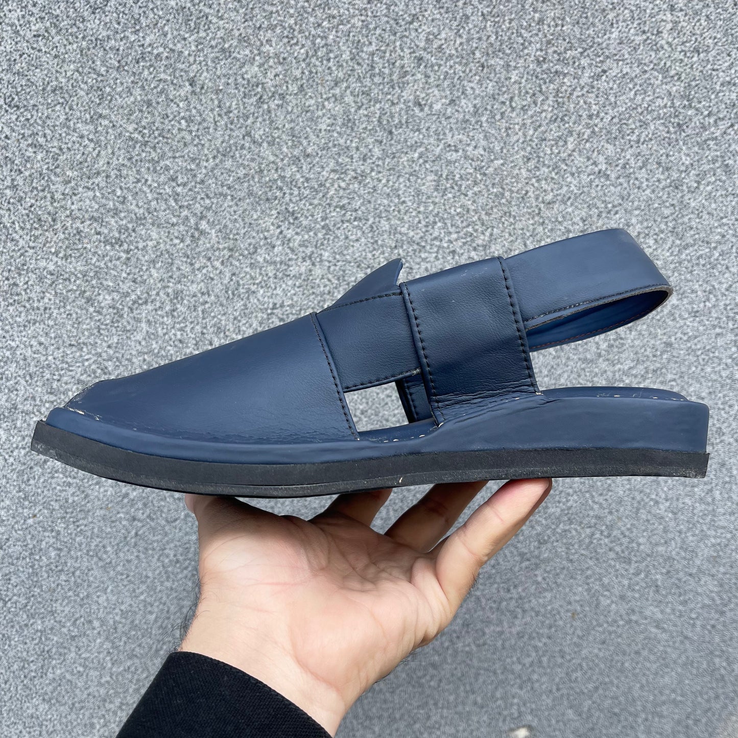 Pehshawri - Naram Qadam-Pro-Navy Blue.