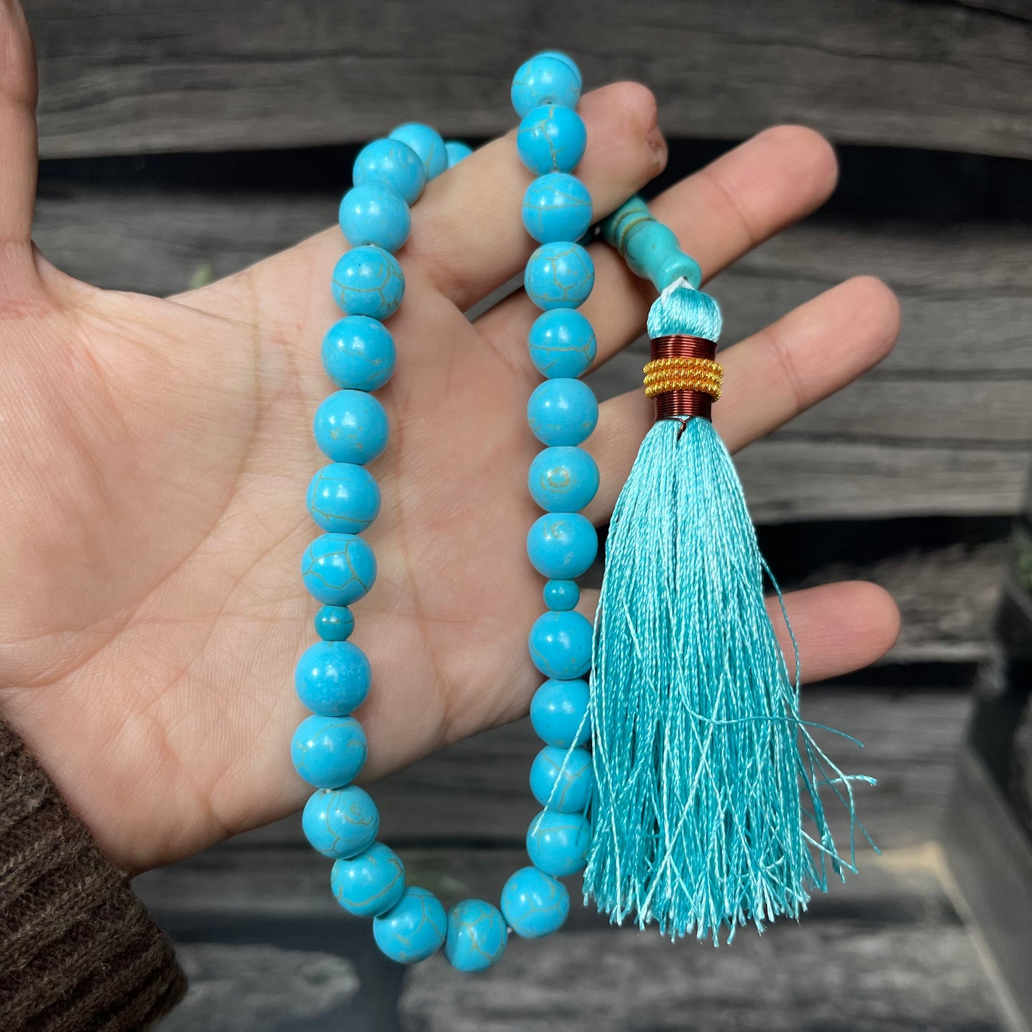 Feroza Stone Tasbeehat Collection