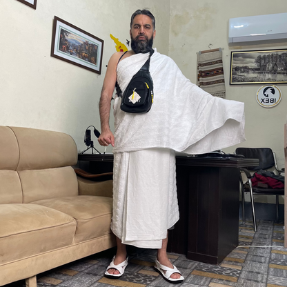 Ultra Comfort Ihram – Premium Towel Fabric for Hajj & Umrah