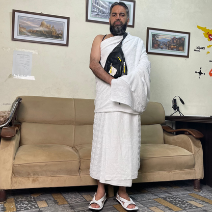 Ultra Comfort Ihram – Premium Towel Fabric for Hajj & Umrah