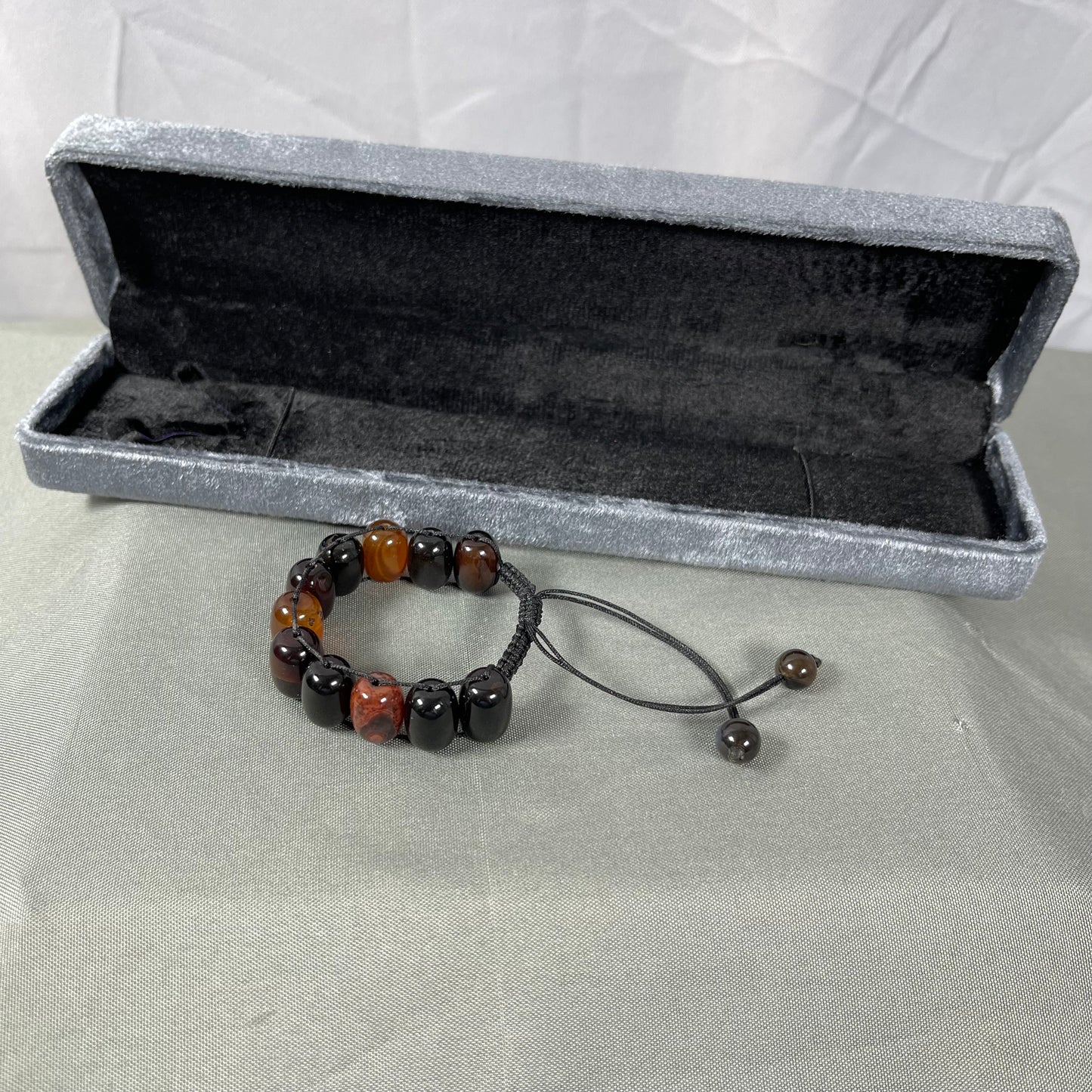 Turkish Round Brown Aqeeq  Stone Tasbeeh Tasbeeh