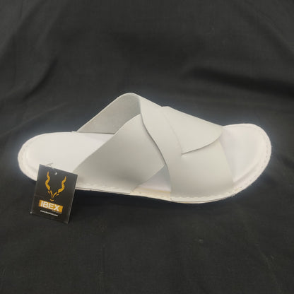 Handmade Slipper White Light Weight & Soft