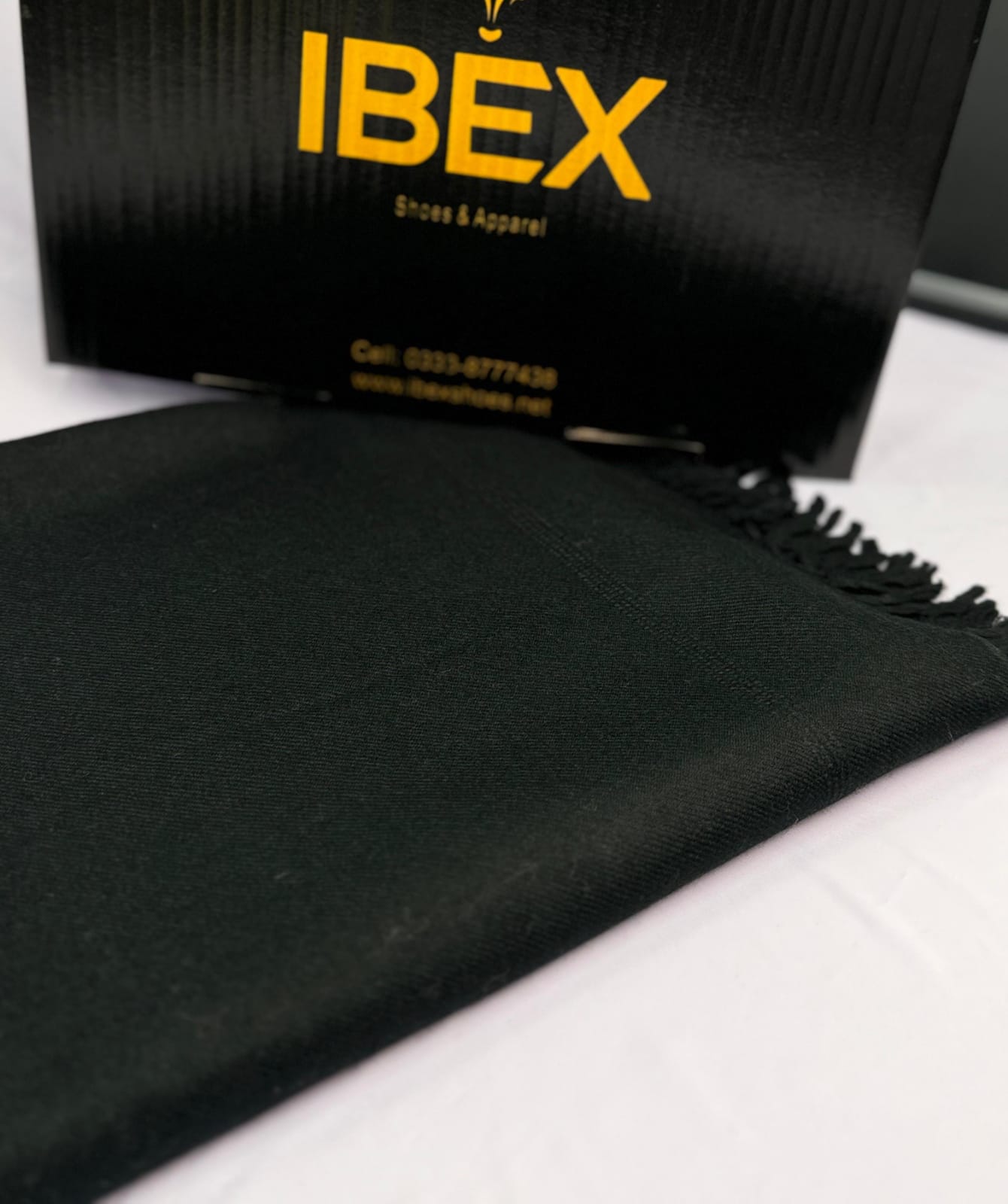 Swati  woolen Black Handmade Shawl