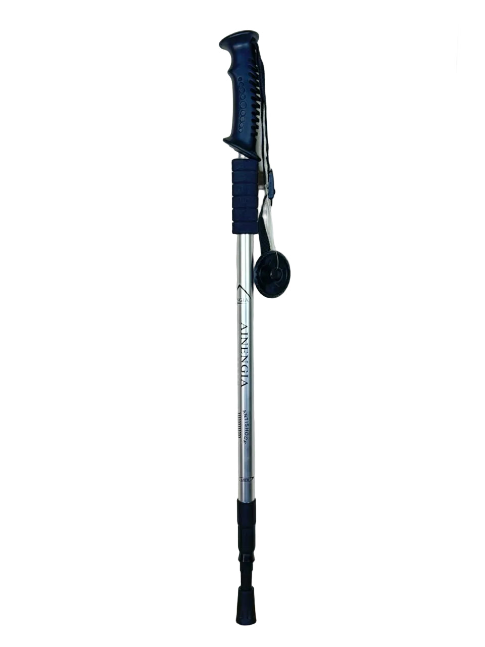 Ergonomic Grip Handle Hicking Silver Stick