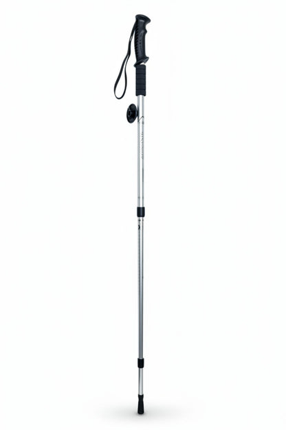 Ergonomic Grip Handle Hicking Silver Stick