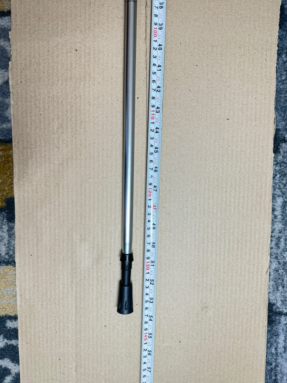 Ergonomic Grip Handle Hicking Silver Stick