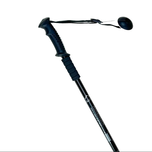 Vanguard Straight-Grip Heavy-Duty Aluminum Pole – High-Stability & Durable Support (Sport Black Silver)