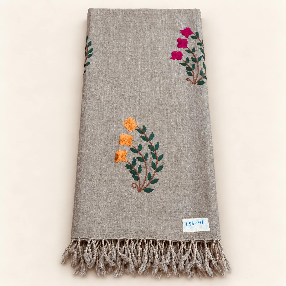 Ladies Swati Handmade Woolen Shawl , Article No LSS-041.