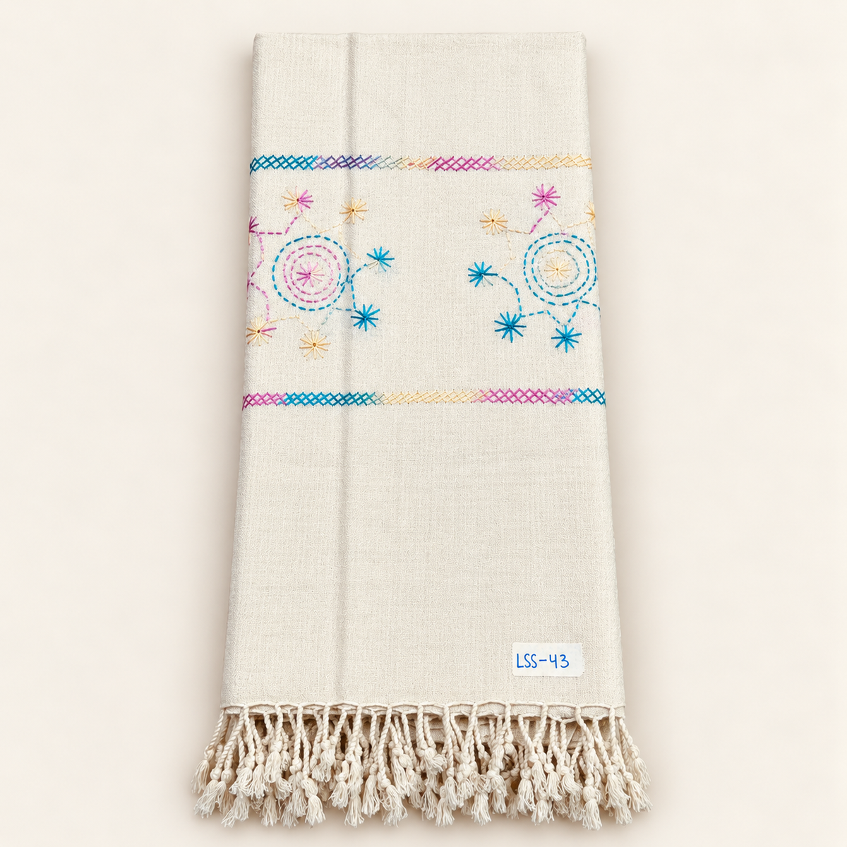 Ladies Swati Handmade Woolen Shawl , Article No LSS-043