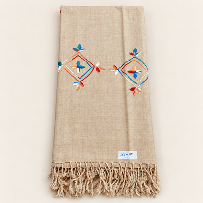 Ladies Swati Handmade Woolen Shawl , Article No LSS-040